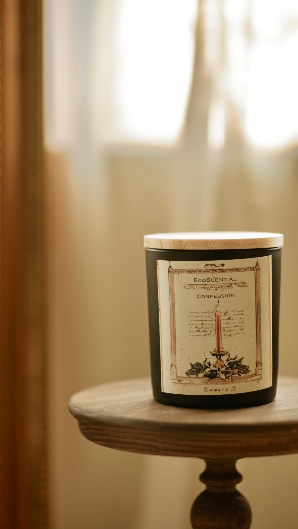 EcoScential Confession Candle small 豪華蠟燭" 告解 "