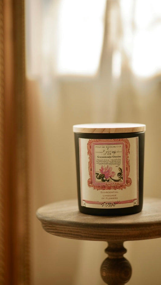 EcoScential Language of Flowers Candle small 豪華蠟燭 "  解語花 "